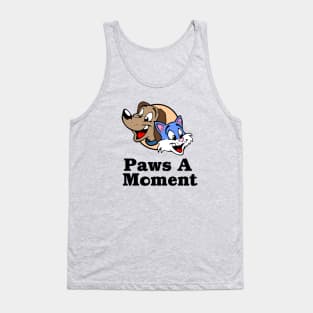 Paws A Moment Tank Top